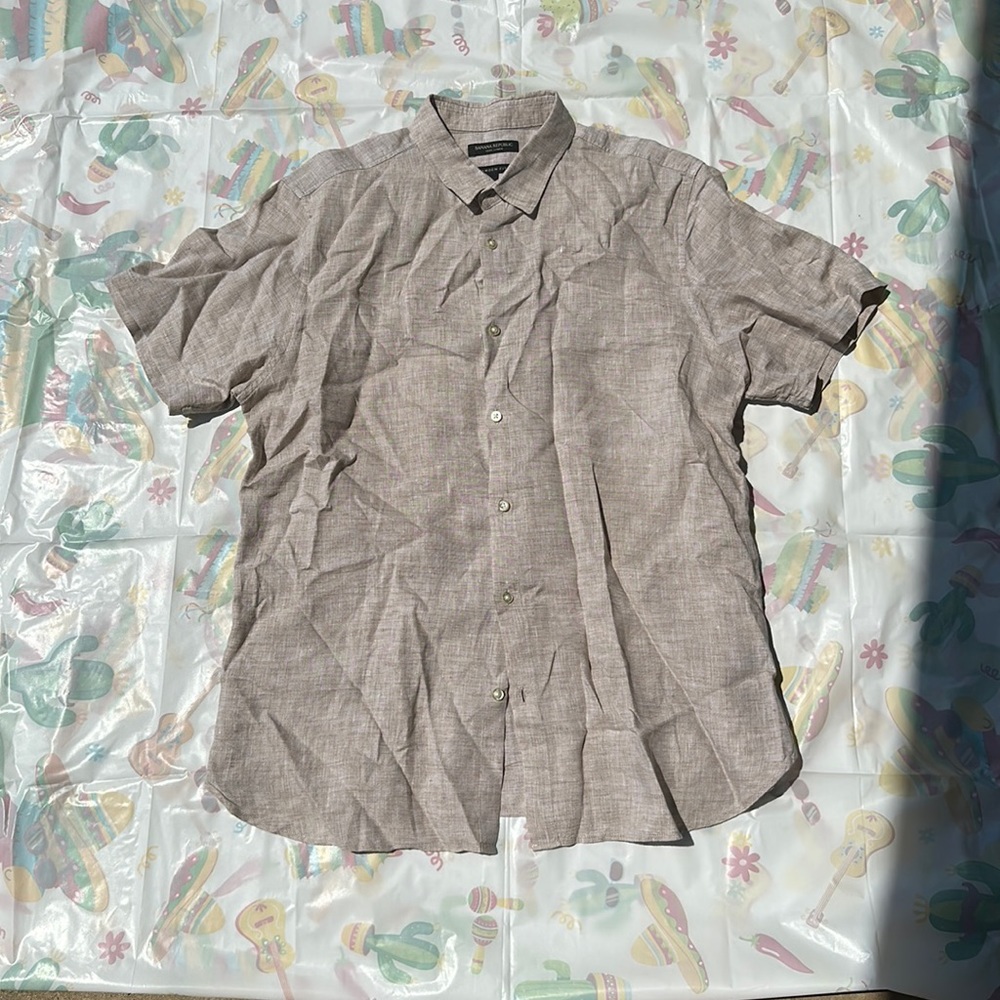 100% Linen Men’s Shirt